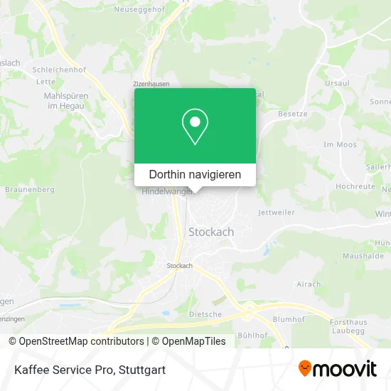 Kaffee Service Pro Karte