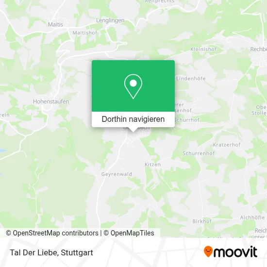 Tal Der Liebe Karte