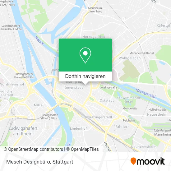 Mesch Designbüro Karte