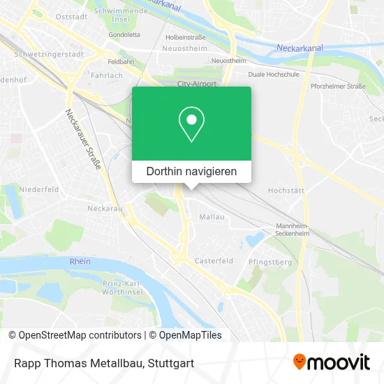 Rapp Thomas Metallbau Karte