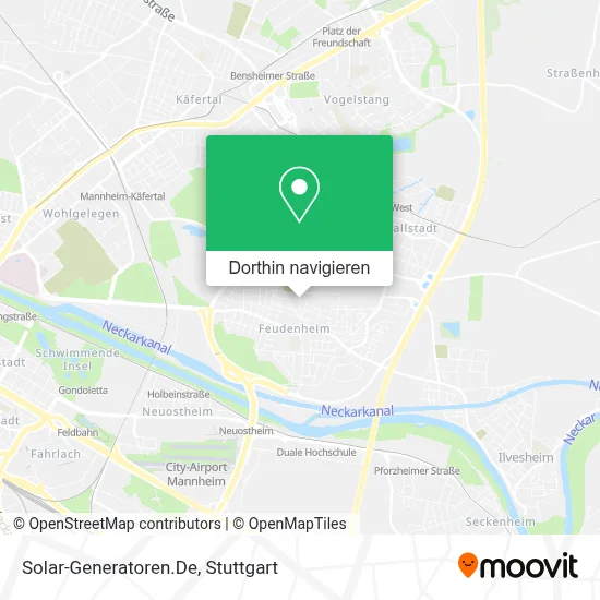 Solar-Generatoren.De Karte