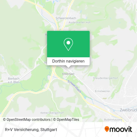 R+V Versicherung Karte
