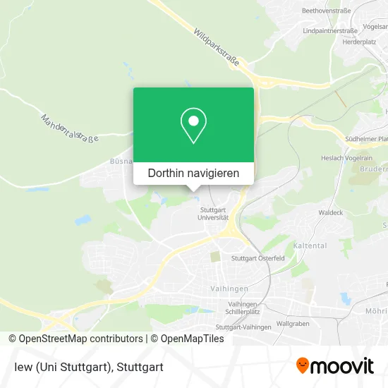 Iew (Uni Stuttgart) Karte