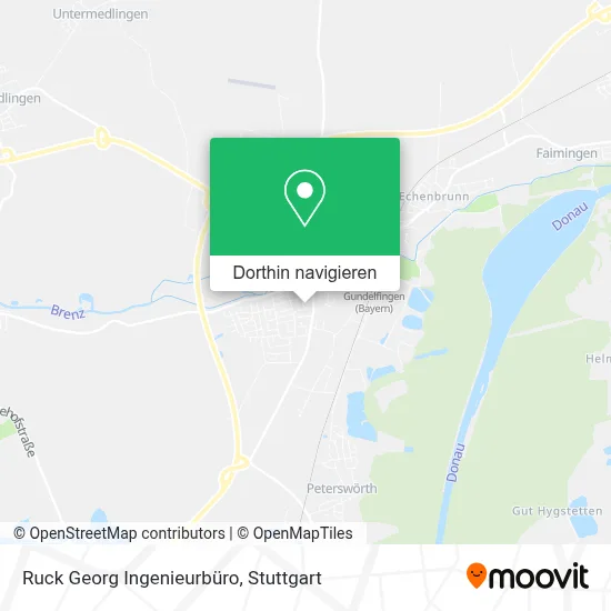 Ruck Georg Ingenieurbüro Karte