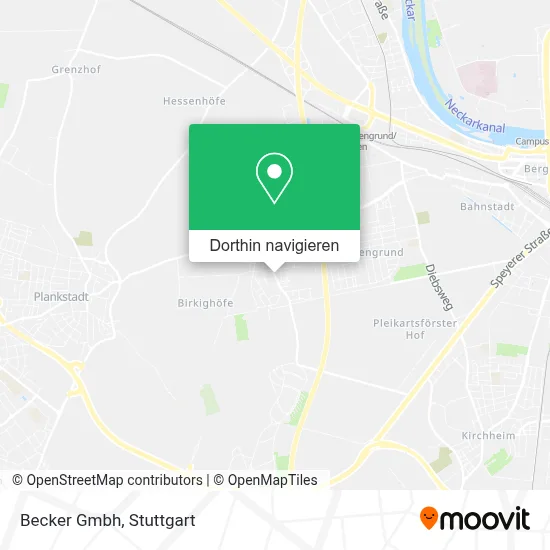 Becker Gmbh Karte