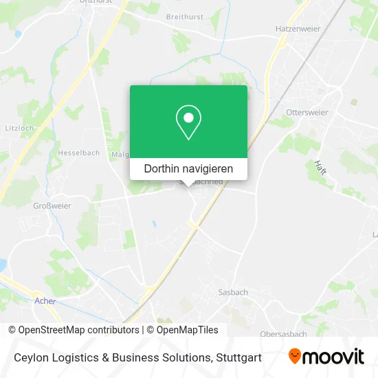 Ceylon Logistics & Business Solutions Karte