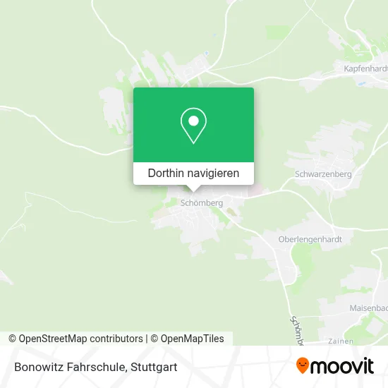 Bonowitz Fahrschule Karte