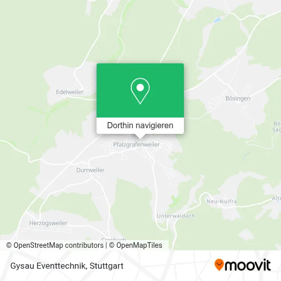 Gysau Eventtechnik Karte