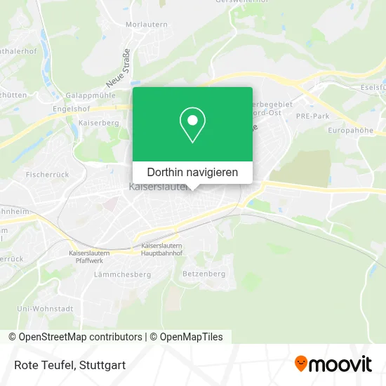 Rote Teufel Karte