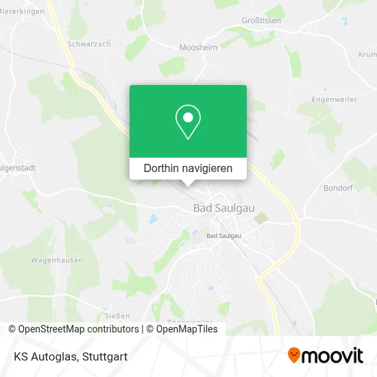 KS Autoglas Karte