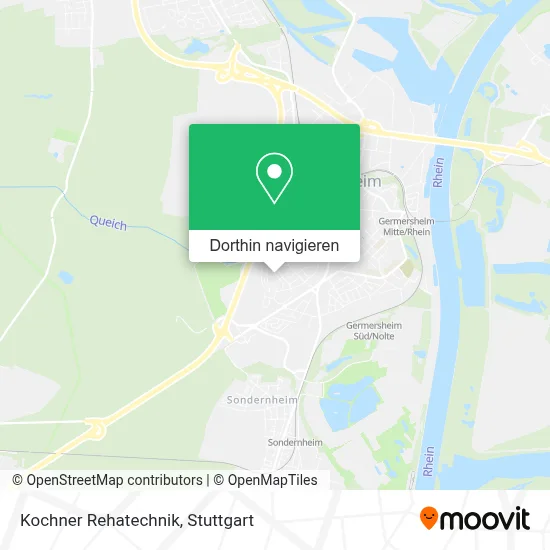 Kochner Rehatechnik Karte