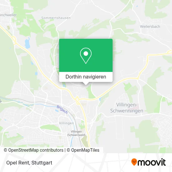 Opel Rent Karte