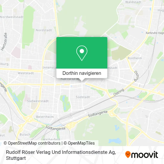 Rudolf Röser Verlag Und Informationsdienste Ag Karte