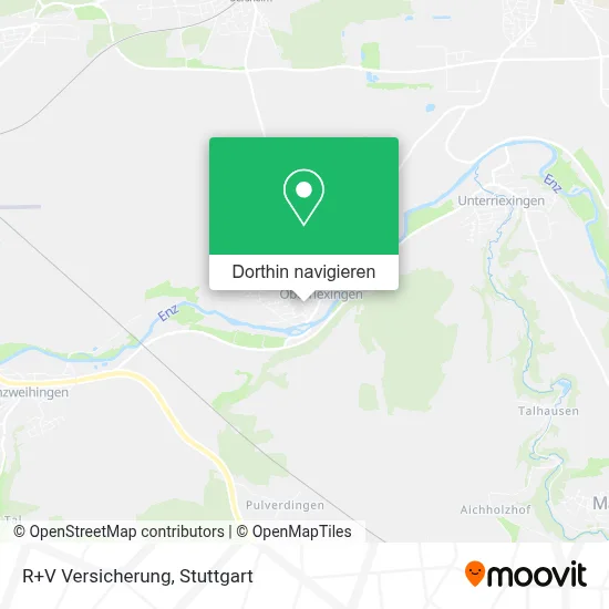 R+V Versicherung Karte