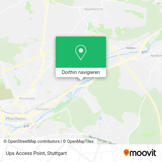 Ups Access Point Karte