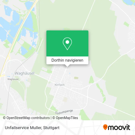 Unfallservice Muller Karte