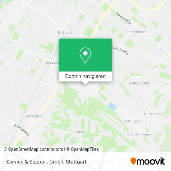 Service & Support Gmbh Karte