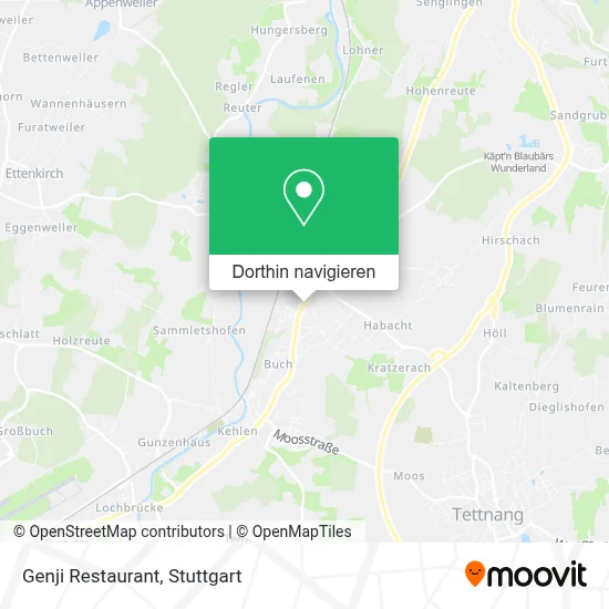 Genji Restaurant Karte