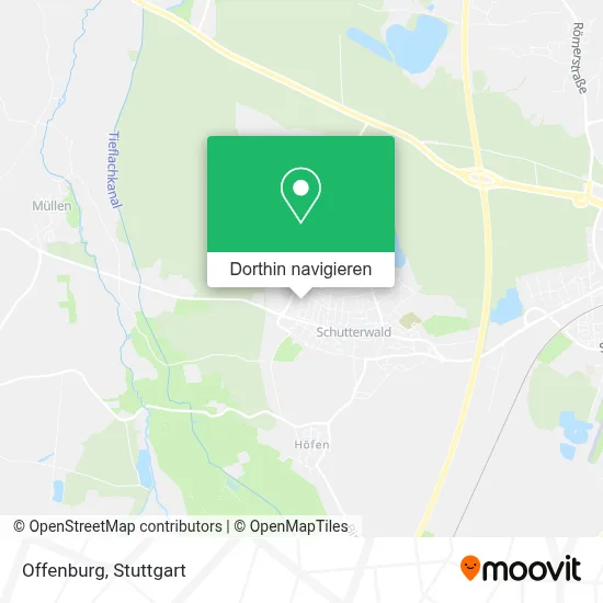 Offenburg Karte