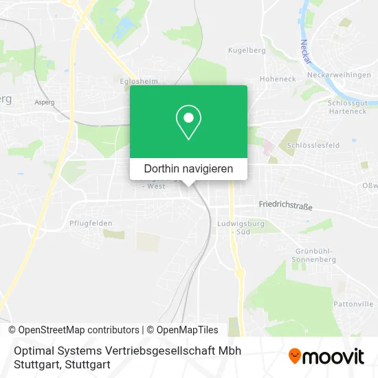 Optimal Systems Vertriebsgesellschaft Mbh Stuttgart Karte