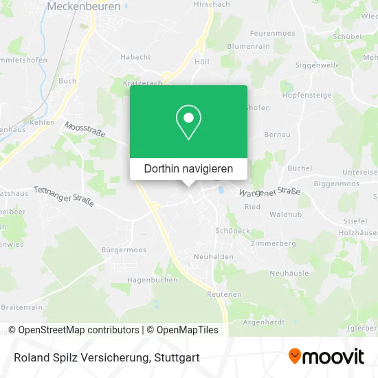 Roland Spilz Versicherung Karte