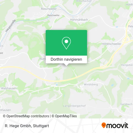 R. Hege Gmbh Karte