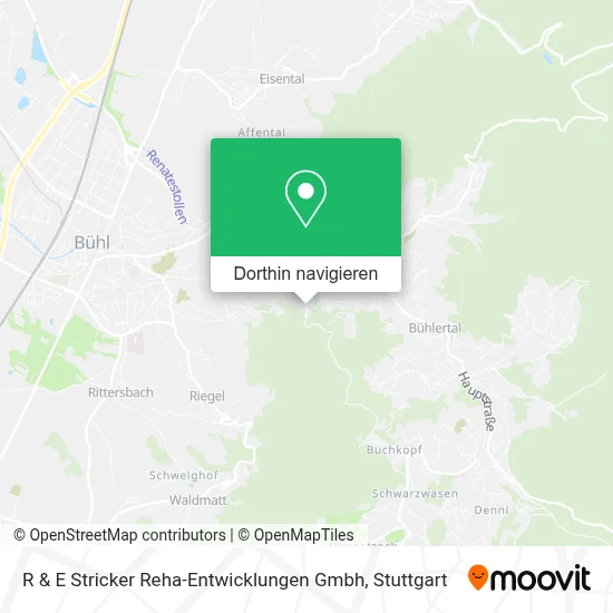 R & E Stricker Reha-Entwicklungen Gmbh Karte