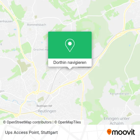 Ups Access Point Karte