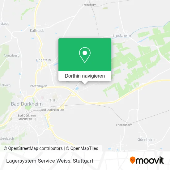 Lagersystem-Service-Weiss Karte
