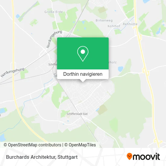 Burchards Architektur Karte