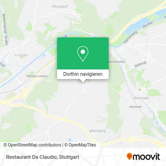 Restaurant Da Claudio Karte