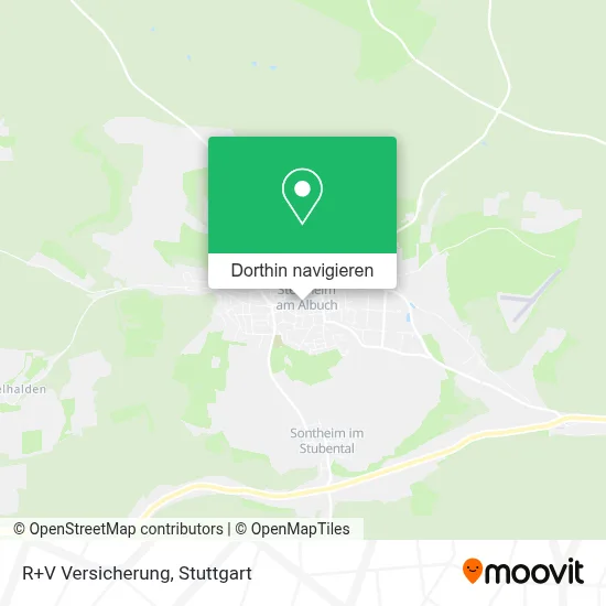 R+V Versicherung Karte