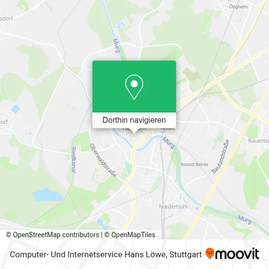 Computer- Und Internetservice Hans Löwe Karte