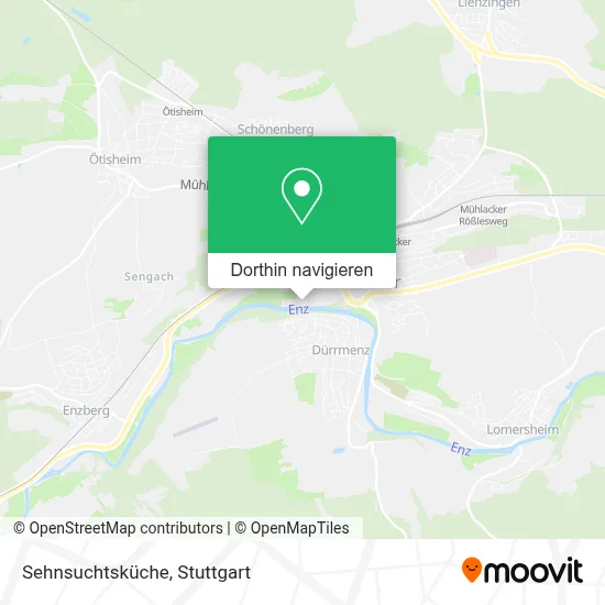 Sehnsuchtsküche Karte