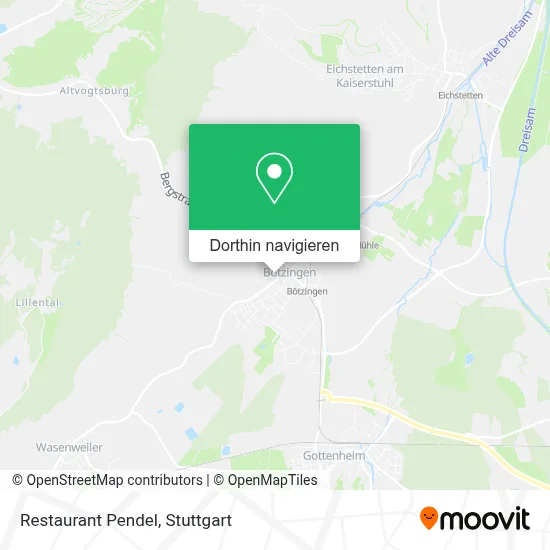 Restaurant Pendel Karte