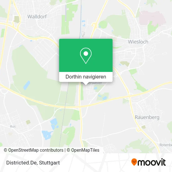 Districted.De Karte