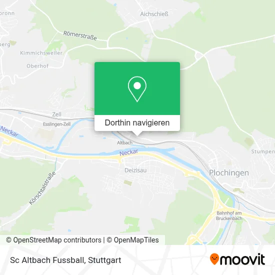 Sc Altbach Fussball Karte