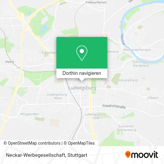 Neckar-Werbegesellschaft Karte