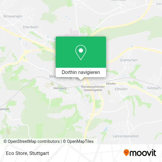 Eco Store Karte