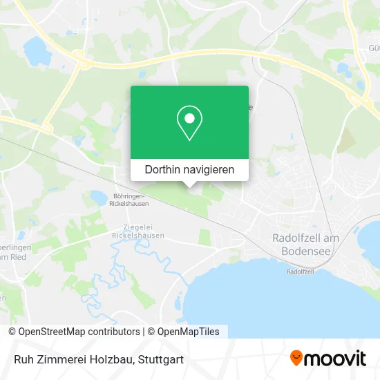 Ruh Zimmerei Holzbau Karte