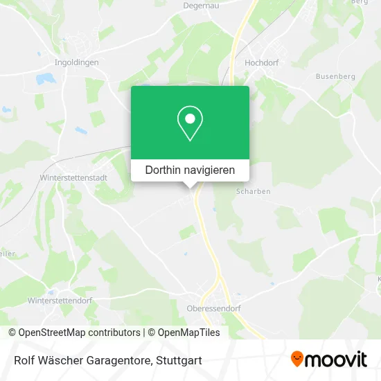 Rolf Wäscher Garagentore Karte