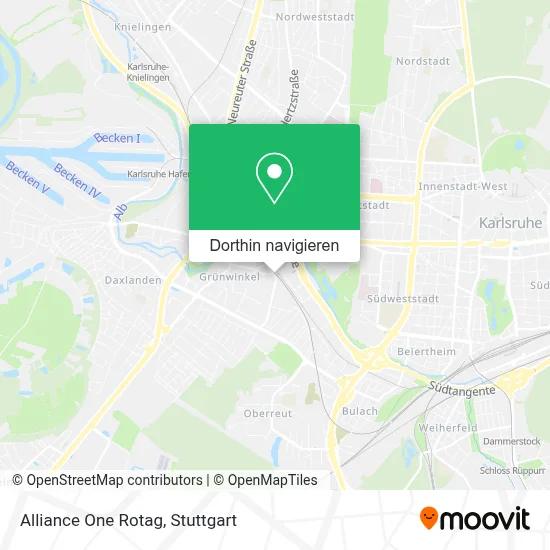 Alliance One Rotag Karte