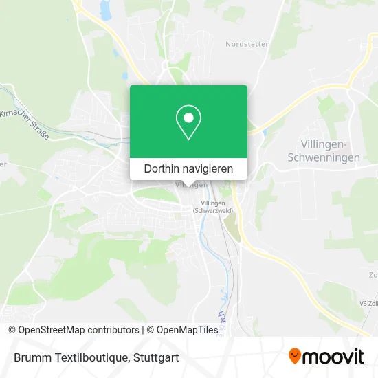 Brumm Textilboutique Karte