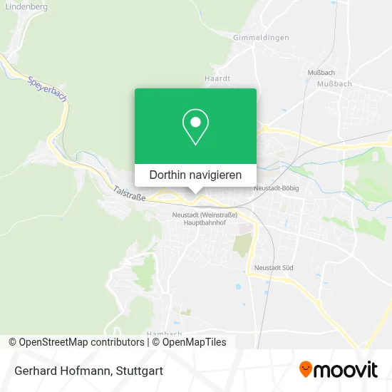 Gerhard Hofmann Karte