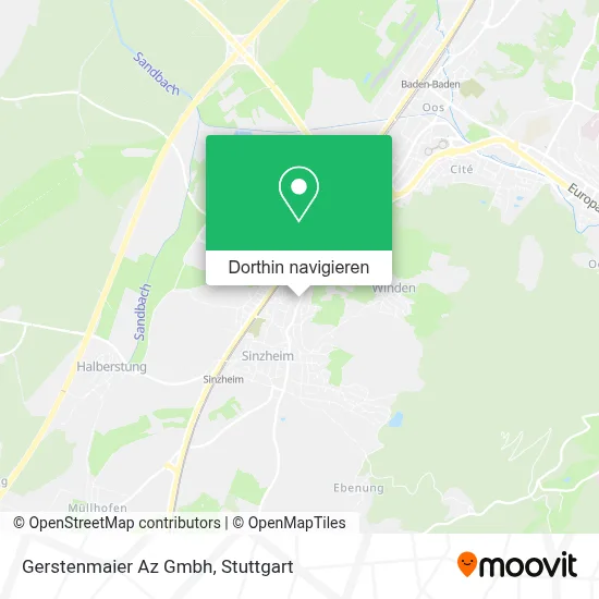 Gerstenmaier Az Gmbh Karte