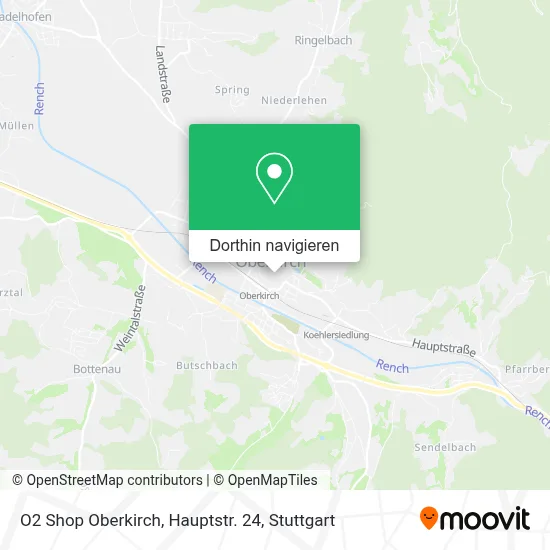 O2 Shop Oberkirch, Hauptstr. 24 Karte