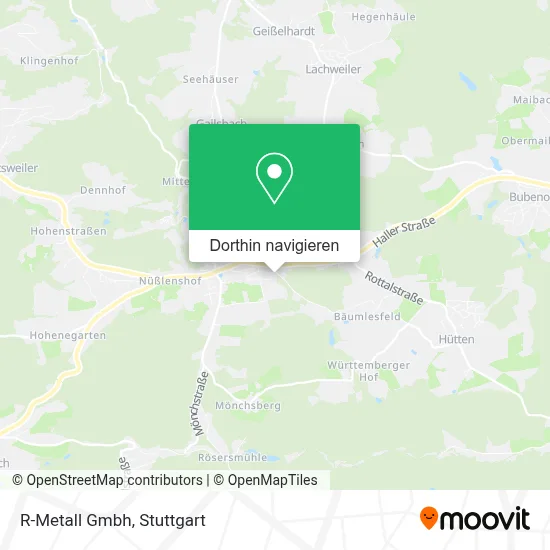 R-Metall Gmbh Karte
