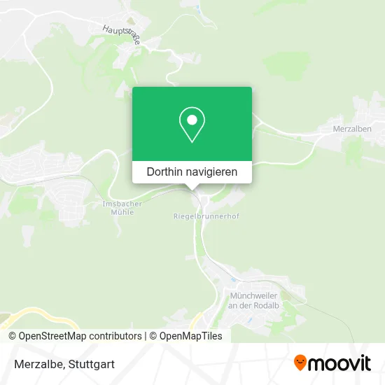 Merzalbe Karte