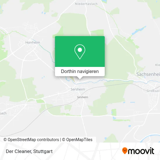 Der Cleaner Karte