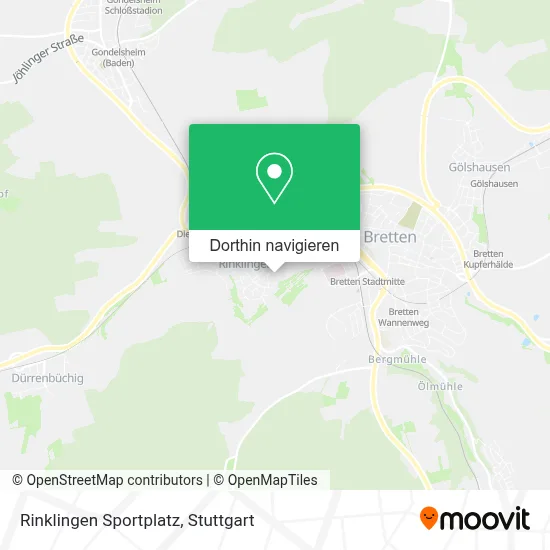 Rinklingen Sportplatz Karte